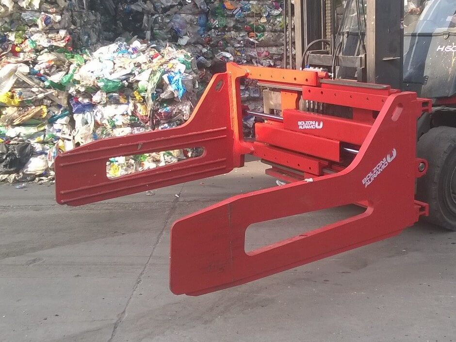 Bolzoni Auramo Pulp & Waste Paper Bale Clamps for sale in ME, NH, MA