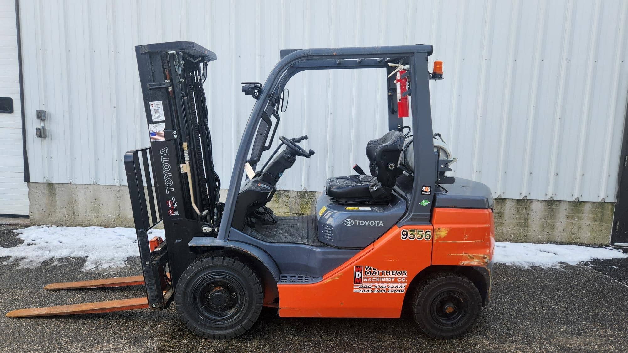 Toyota 8FGU25 Used Forklift