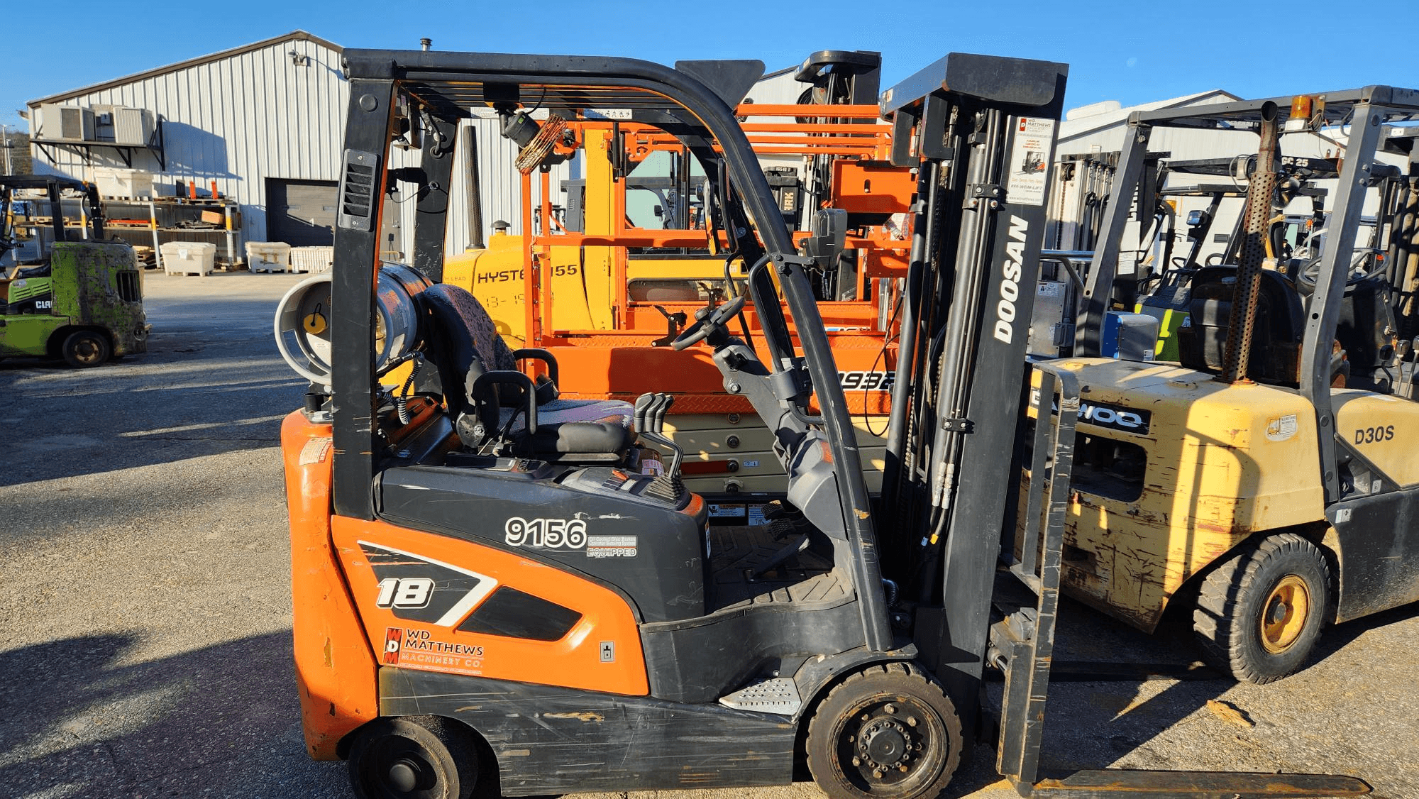 Doosan GC18S-9 Used Forklift